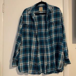 Long sleeve plaid flannel